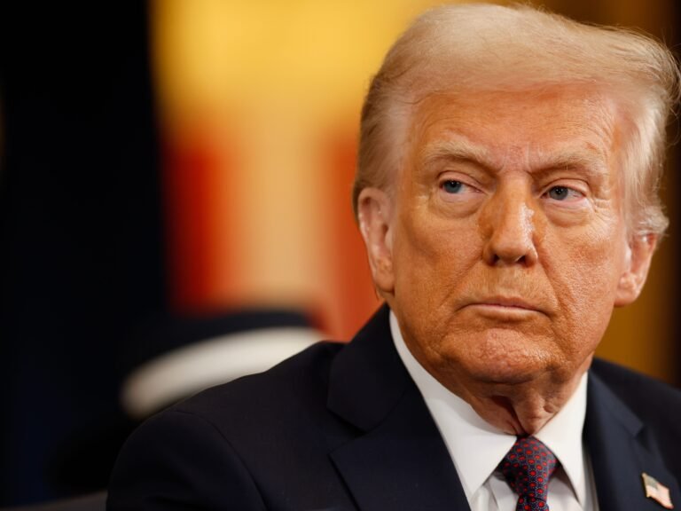 Trump compares US to a 'big beautiful department store' and says everyone wants a piece of it