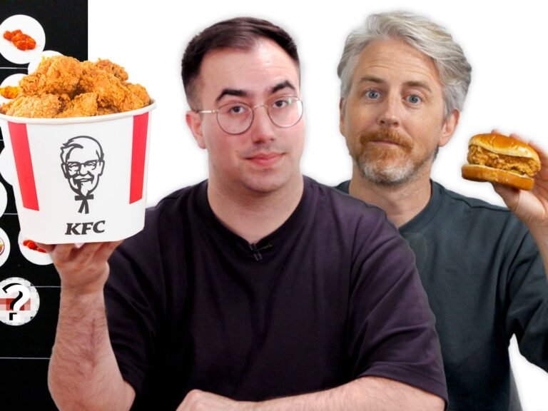 We make the ultimate tier list of every KFC menu item in the US and UK