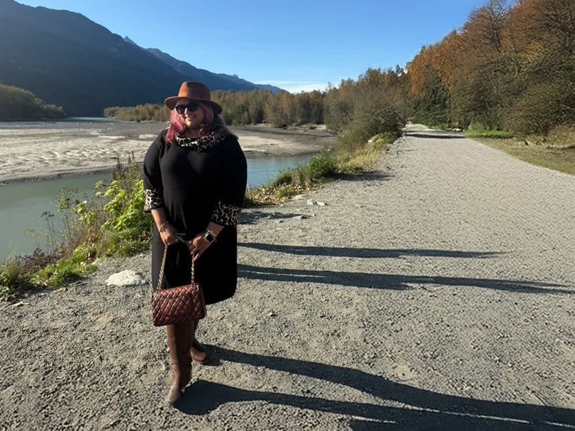 I'm 48 but I pretend every day that I'm 90. I want to be grateful for the body that I still have.