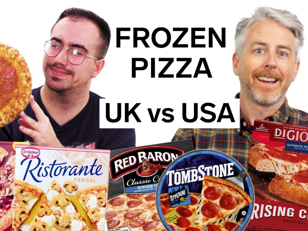 Best frozen pizzas in the US and UK