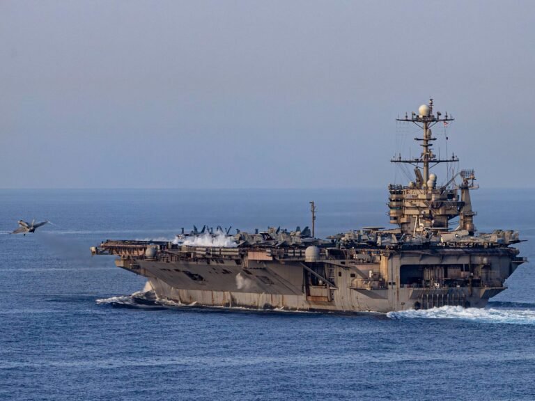 US aircraft carriers are moving around. More firepower is going to the Middle East.