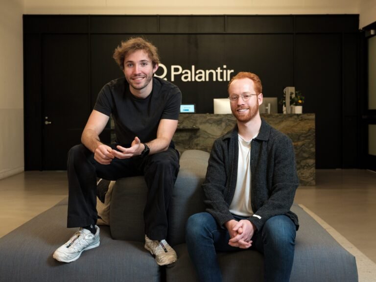 Meet the 2 twenty-somethings running Palantir's healthcare AI business