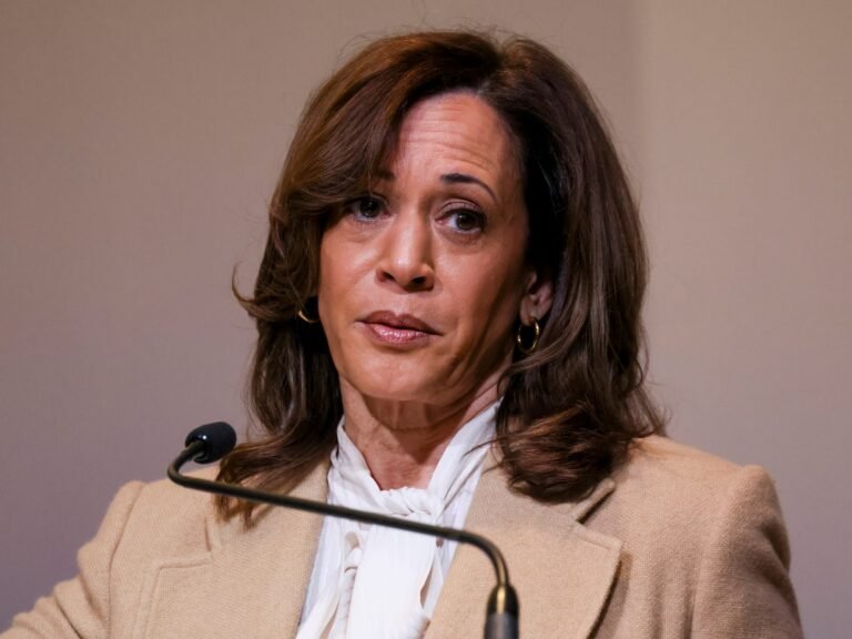 Kamala Harris calls out organizations for 'capitulating' to Trump days after Doug Emhoff's law firm cut a deal with the White House