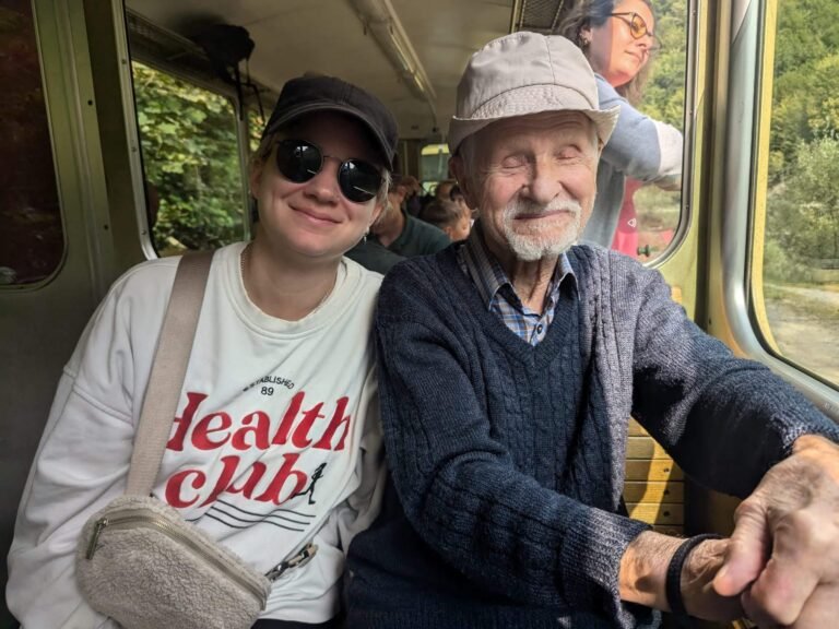 I spent summers in Transylvania with my grandfather when I was little. Now he's 97, so I moved there to be closer to him.