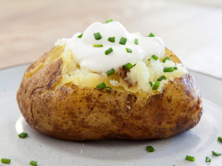 I made a baked potato in my air fryer —now, I'm never using an oven again