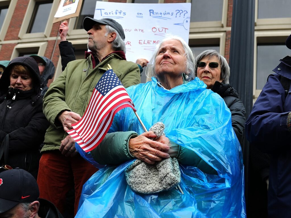 Why are there so many boomers at anti-Trump protests?