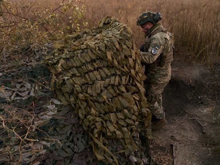 Ukraine's soldiers make real-looking fake bunkers to fool the Russians into bombing the wrong spot, drone operator says