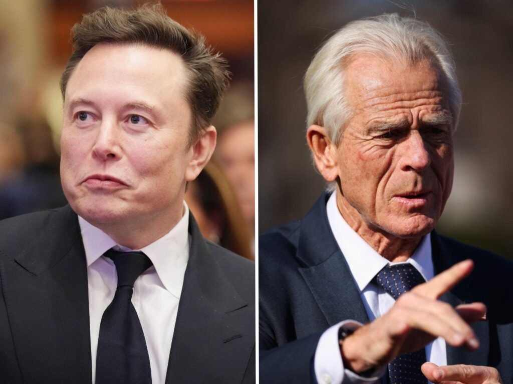 Elon Musk vs. Peter Navarro: Their feud over Trump's tariffs explained