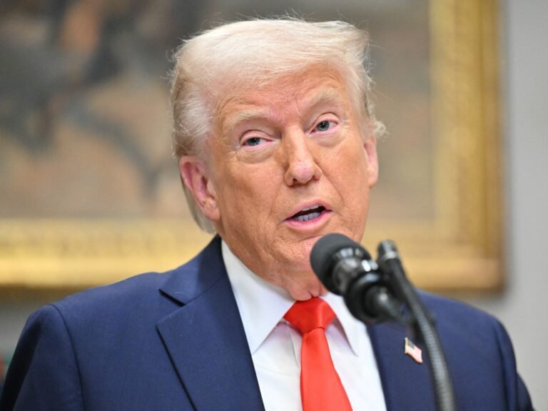 Trump says voters unhappy about the economy and his China trade war should deal with it because 'they did sign up for it actually'
