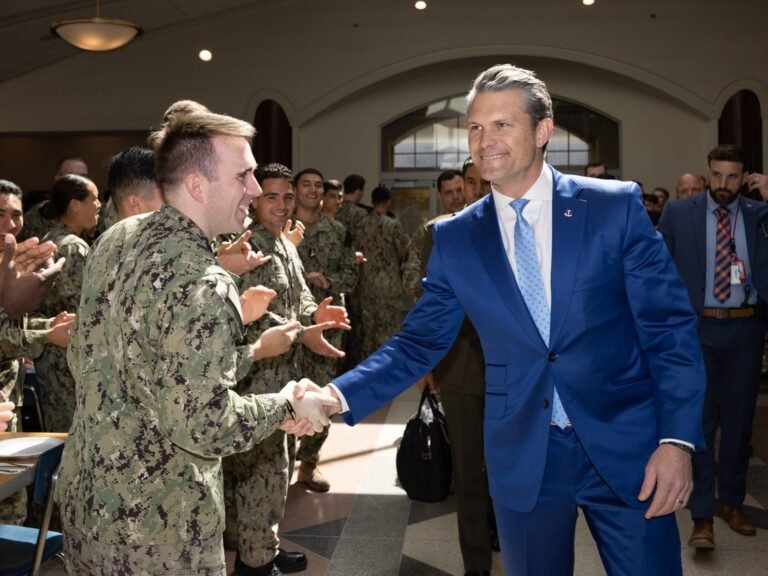 The Pentagon's unusual new online hype man really wants you to know that the troops love Pete Hegseth