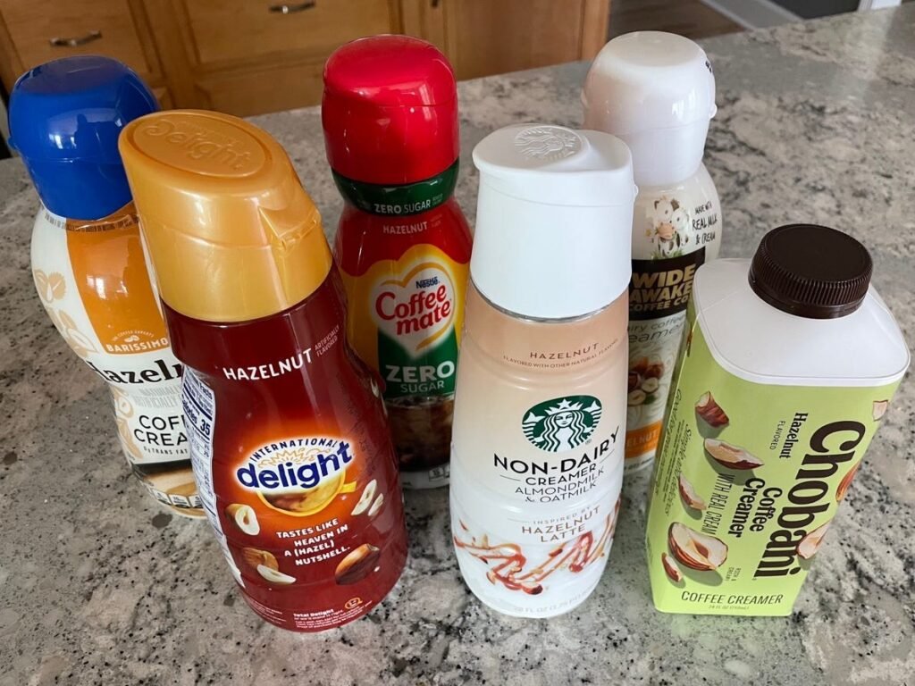 I tried 6 different coffee creamers to find the best one, and there was a clear winner