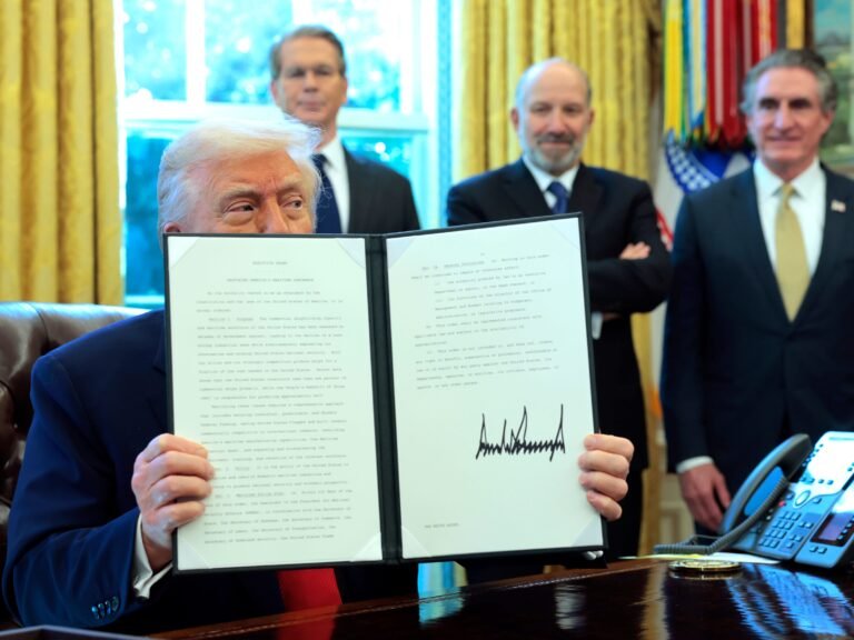 Trump escalates feud with low water pressure by signing executive order targeting 'weak and worthless' shower heads