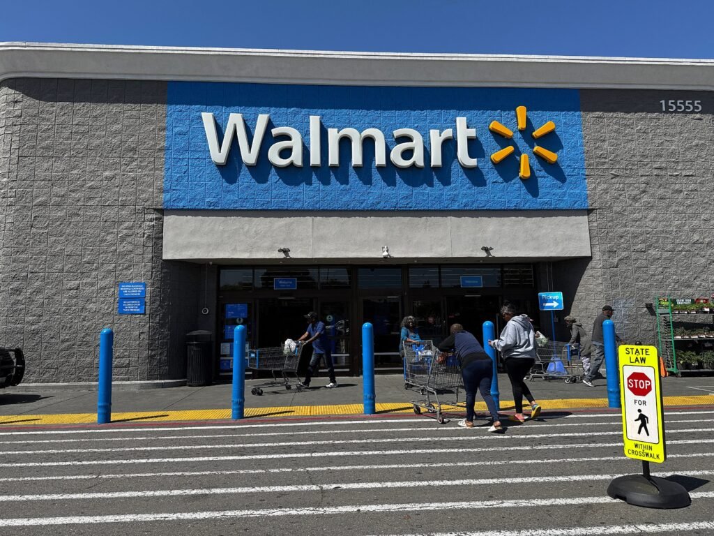The CFO of Walmart says the brand is facing a volatile outlook on a 'day to day' basis