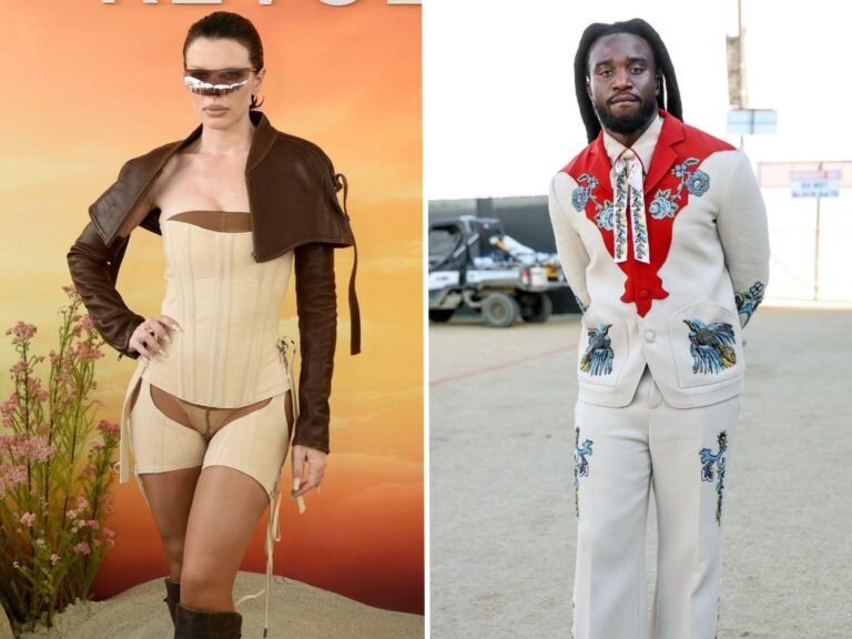 16 of the best looks celebrities have worn to Coachella 2025 so far