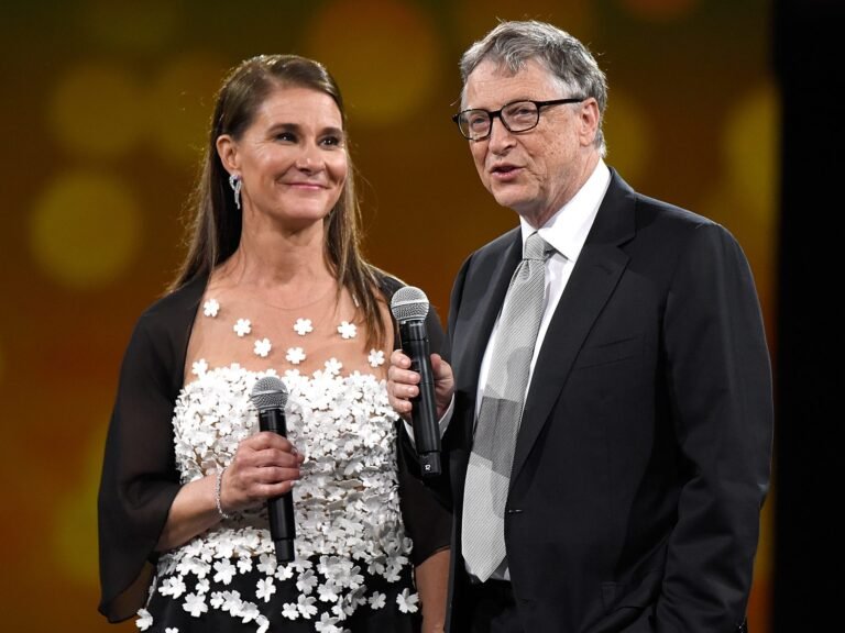 Bill Gates went to the office when Melinda French Gates was in the hospital before giving birth. She enjoyed the solo time.
