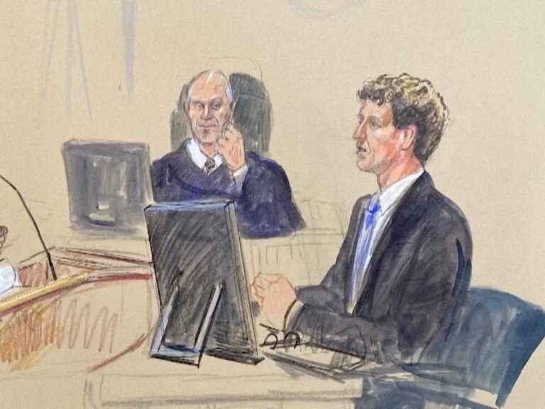 Mark Zuckerberg's messages to Sheryl Sandberg were displayed at Meta's antitrust trial