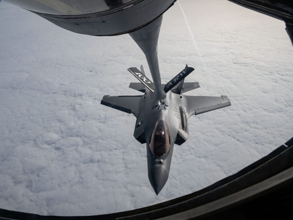 F-35 stealth fighters showed how the jet can quarterback a fight by making a rocket artillery kill shot possible