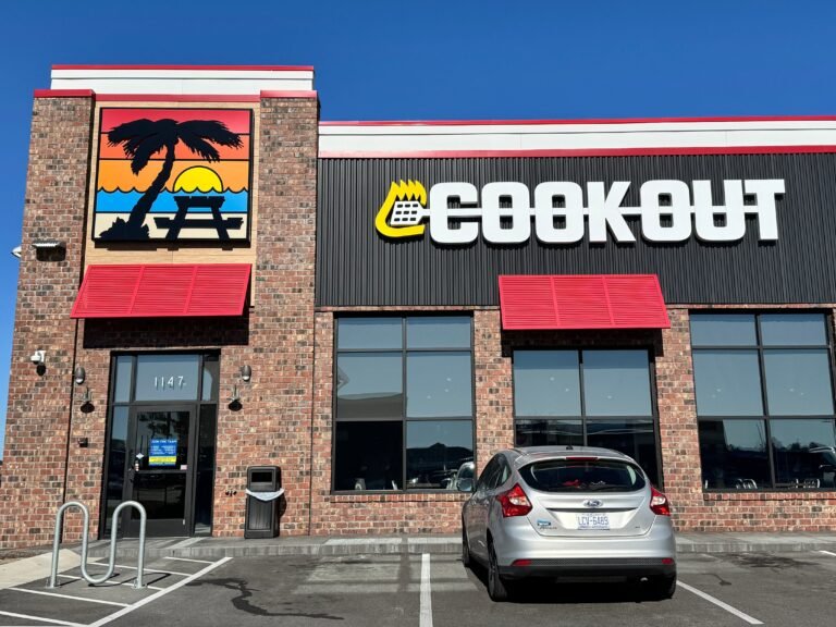 I visited Cook Out for the first time. I'm still dreaming about the food and low prices.