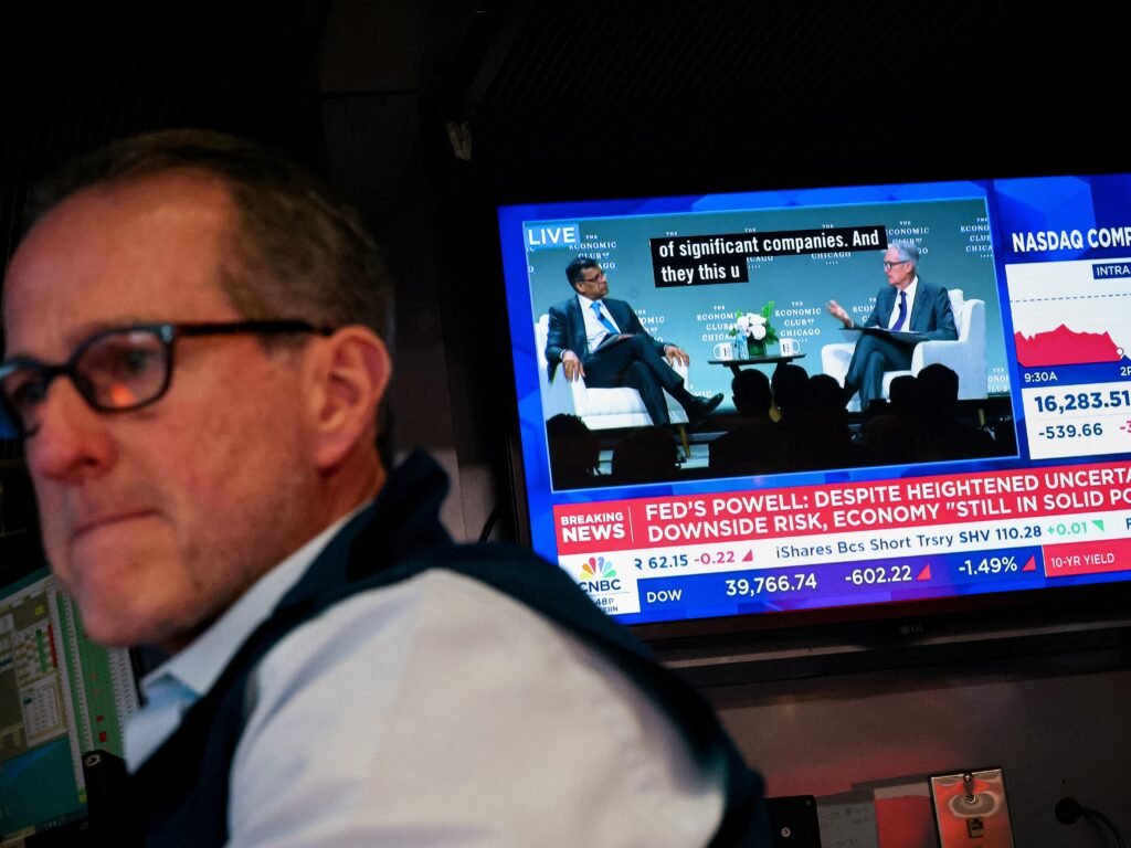 Here is how much the Magnificent 7 lost after stocks tanked over tariff warnings from the Fed and Nvidia