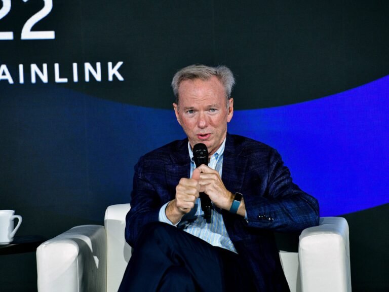 Former Google CEO Eric Schmidt says Trump has launched an 'attack on science'