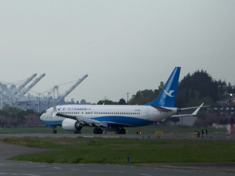 A Boeing plane made for a Chinese airline was sent back to the US