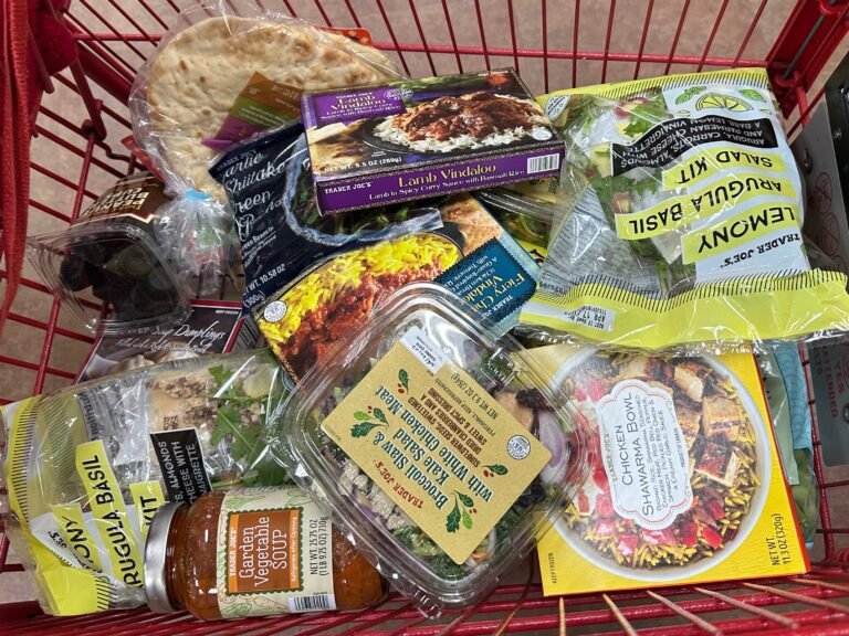 I work 70 hours a week. I get these 11 groceries at Trader Joe's when I don't have the time or energy to cook.