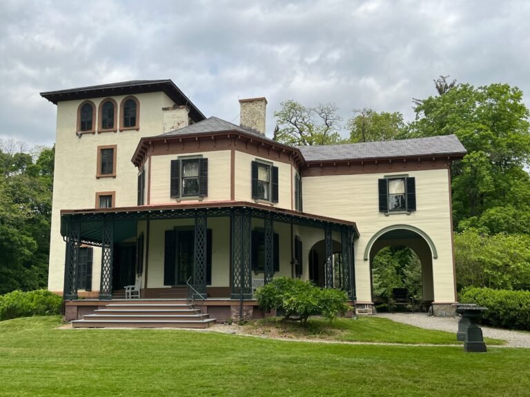 Take a look inside a 45-room, 14,000-square-foot historic mansion once owned by the inventor of Morse code