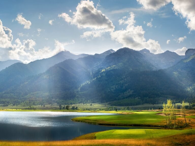 I visited one of the best golf clubs in America in Jackson Hole. It felt like a millionaire's playground.