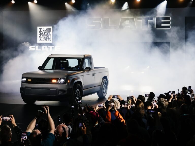 Jeff Bezos-backed Slate Auto announces factory location for its $25,000 electric truck