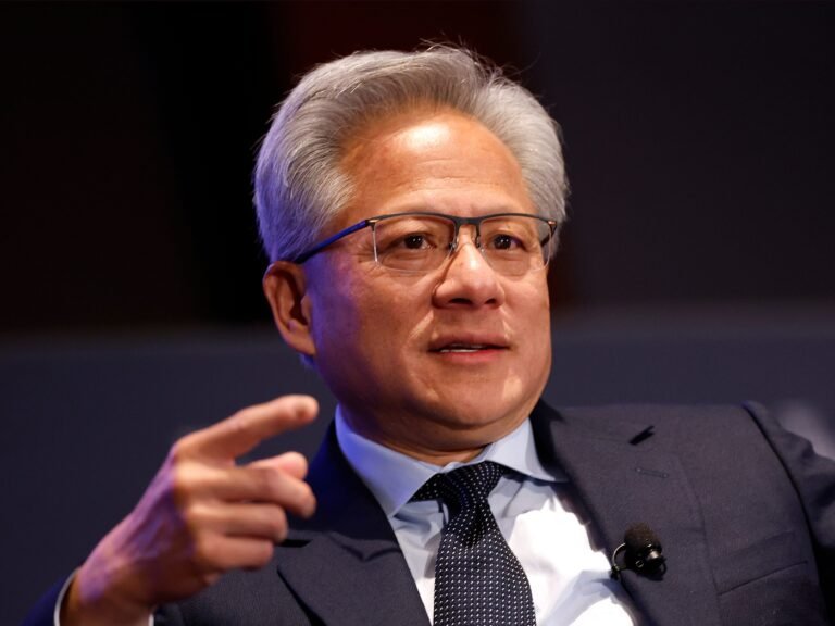 Jensen Huang said the US and China are 'very, very close' in the chip race