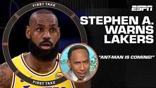 Stephen A. WARNS Lakers to WATCH OUT for Ant-Man
