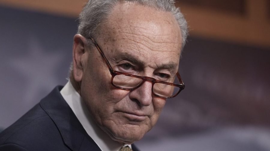 Watch live: Schumer, Democrats rail against Trump tariff agenda
