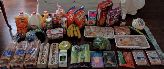 Brigette’s $105 Grocery Shopping Trip and Weekly Menu Plan for 5