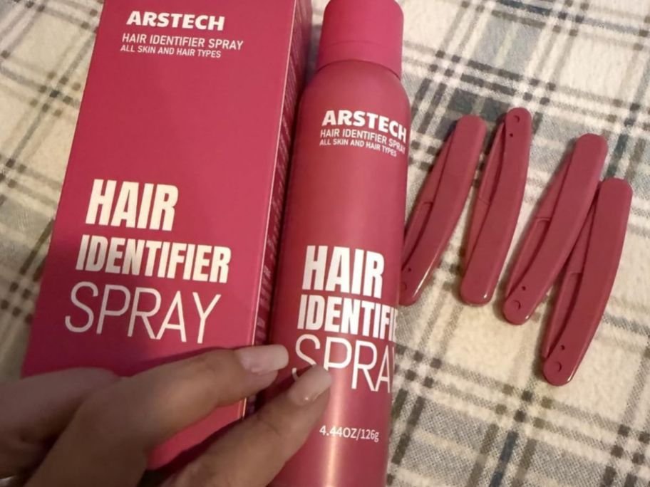Hair Identifier Spray Set Just $5.99 on Amazon | Includes 4 Dermaplane Razors