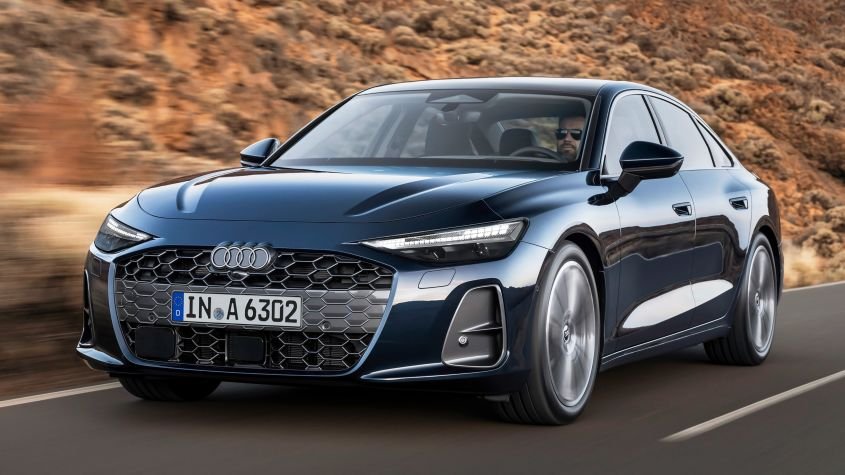 New 2025 Audi A6 saloon follows rakish Avant with more conservative design