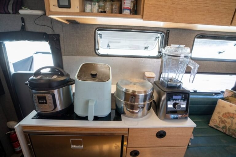 Camper Van Cooking Equipment I Swear By (a complete checklist)