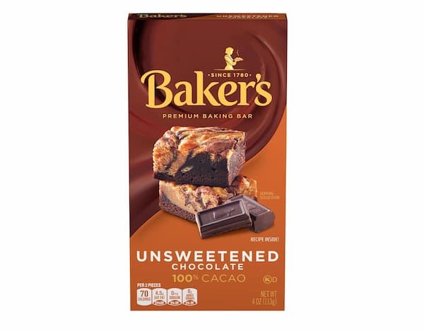 Baker’s Unsweetened Chocolate Premium Baking Bar only $1.97 shipped!