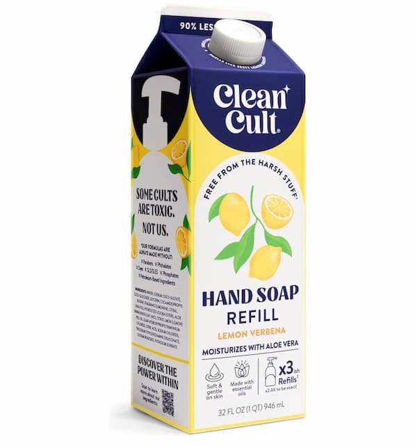 Cleancult Hand and Dish Soap Liquid Refills 32-Ounce as low as $2.99 shipped, plus more!