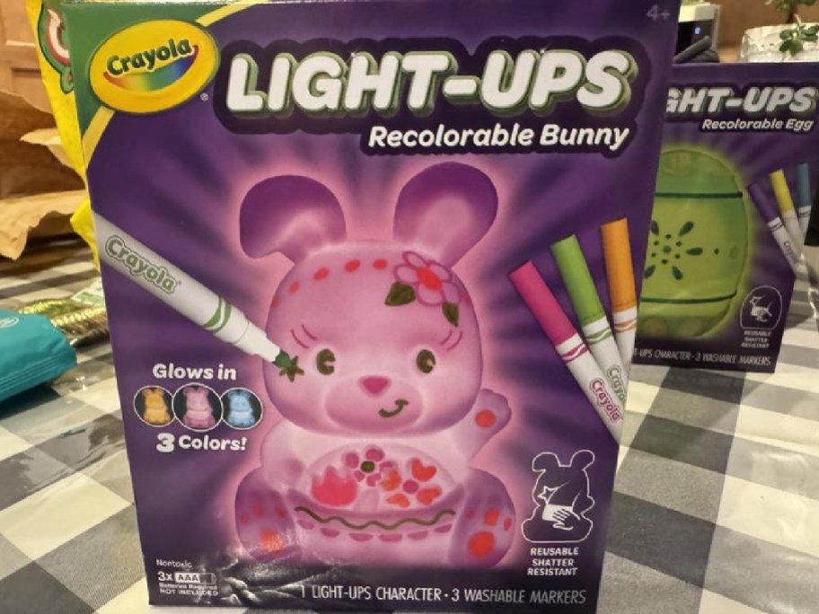 Crayola Easter Light-Ups Only $7 on Amazon | Includes 3 Washable Markers!