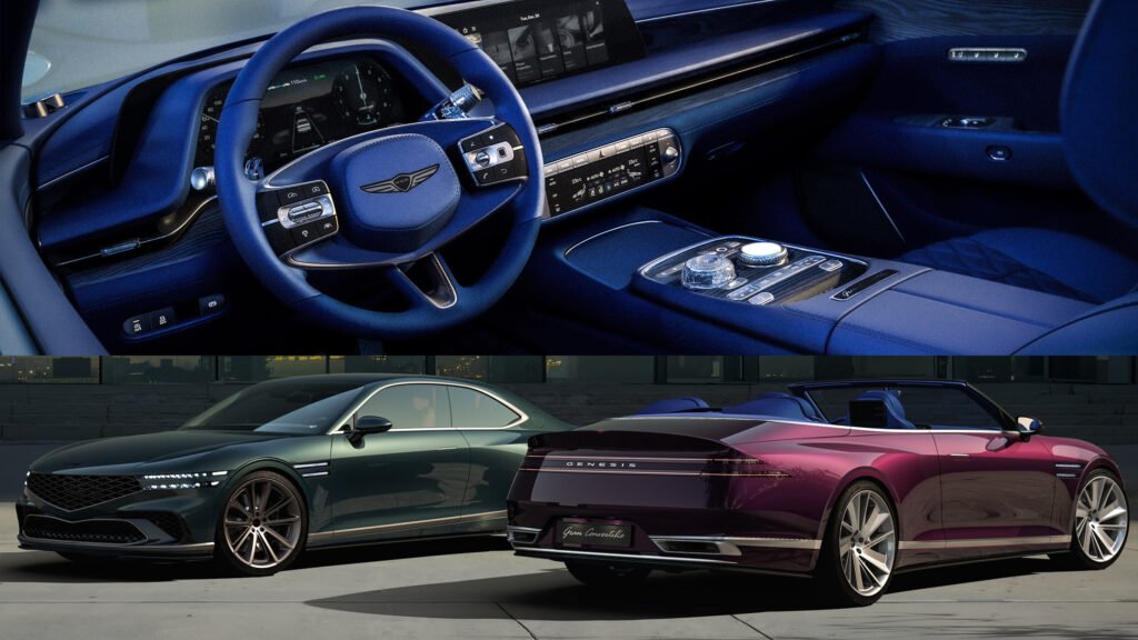 Genesis Unveils Jaw-Dropping G90-Based X Gran Coupe And Convertible