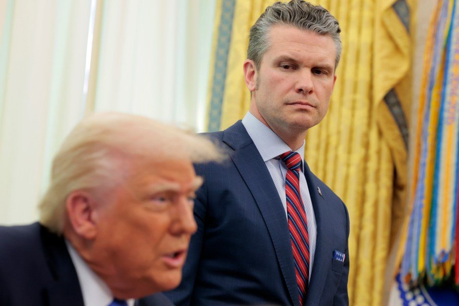 Hegseth's job safe for now, sources say