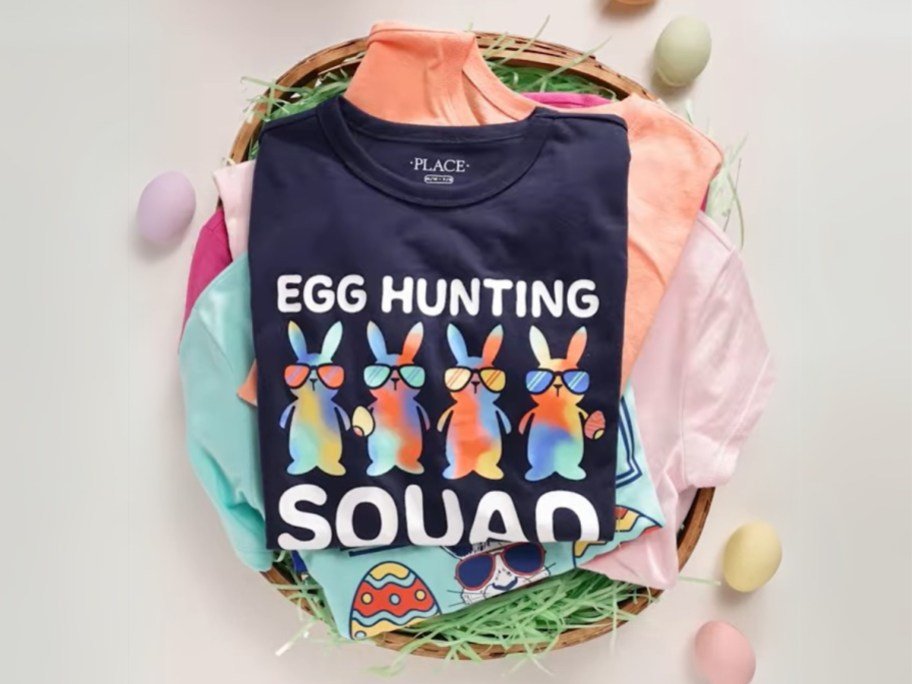Up to 85% Off The Children’s Place Easter Clothing | Easter Tees JUST $1.59 + More