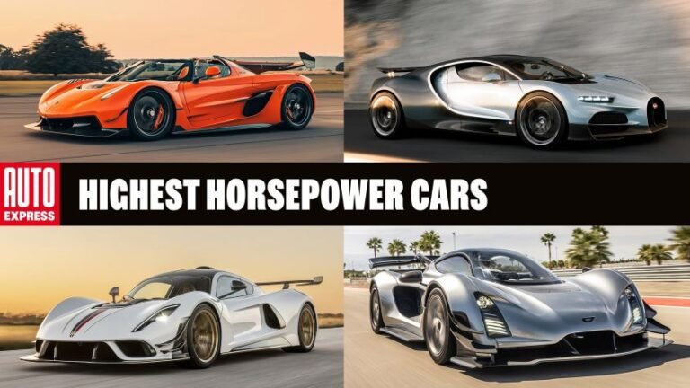 Highest horsepower cars - pictures