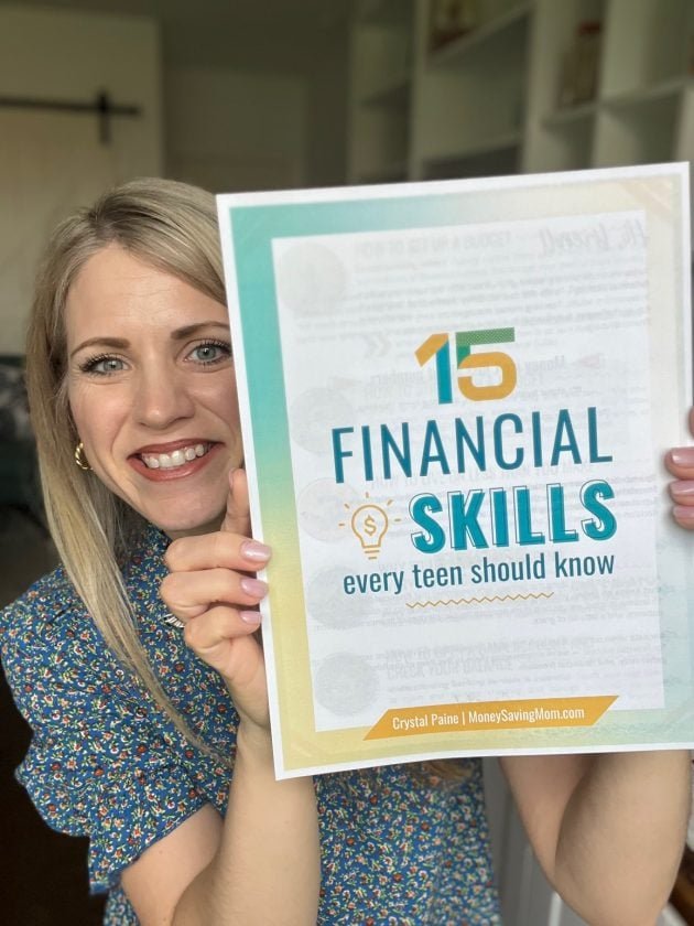 15 Financial Skills Every Teen Should Know! (Free Printable Guide)