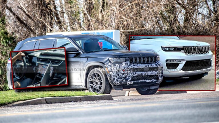 2026 Jeep Grand Cherokee Facelift Reveals New Interior