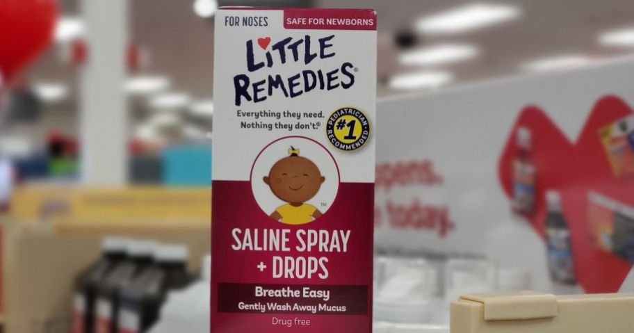 Little Remedies Saline Spray + Drops 3-Pack JUST $3.89 Shipped on Amazon (Regularly $13)