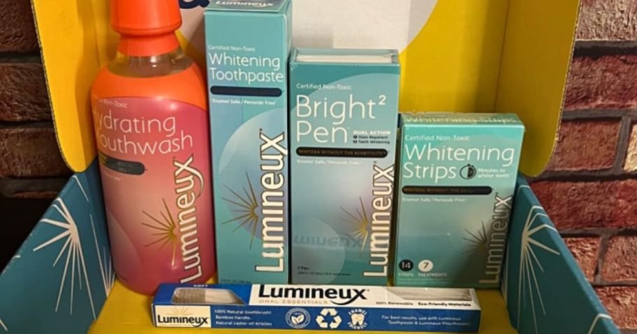 $70 Worth of Lumineux Teeth Whitening Favorites ONLY $22.50 Shipped on Amazon