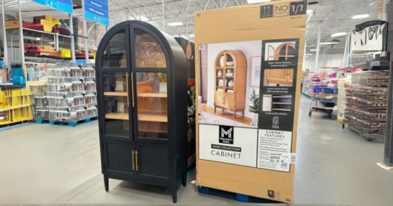 RUN! $100 Off Viral Sam’s Club Arched Cabinet | May Sell Out!