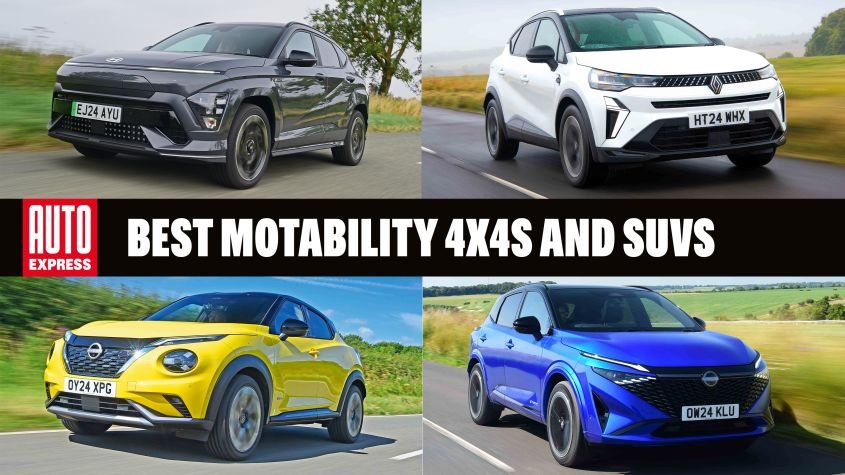 Best 4x4s and SUVs for Motability 2025