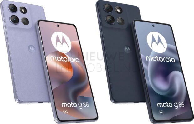 First-ever glimpse of Motorola Moto G86 shows off eye-catching back panel